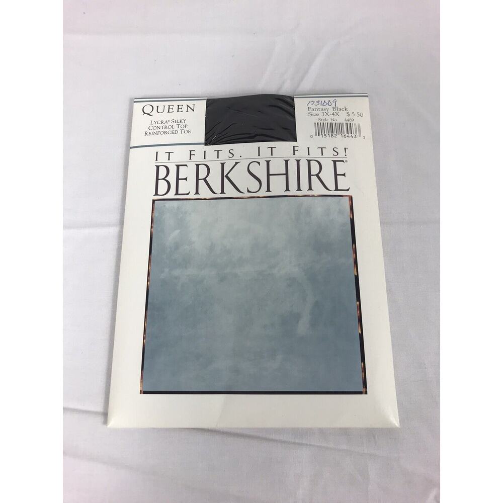 Berkshire Pantyhose Fantasy‎ Black 3x-4x